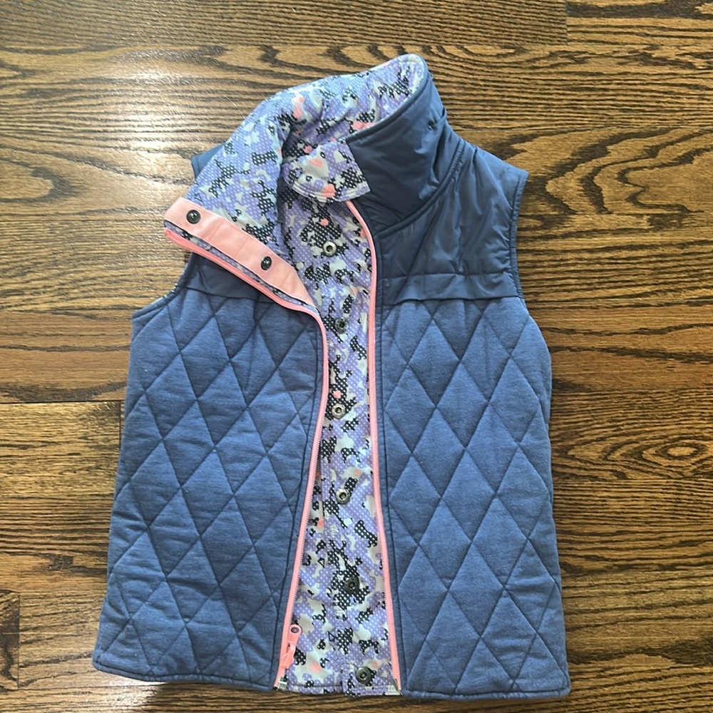 💜💕 Ivivva Reversible Vest 💕💜 excellent condition size 6